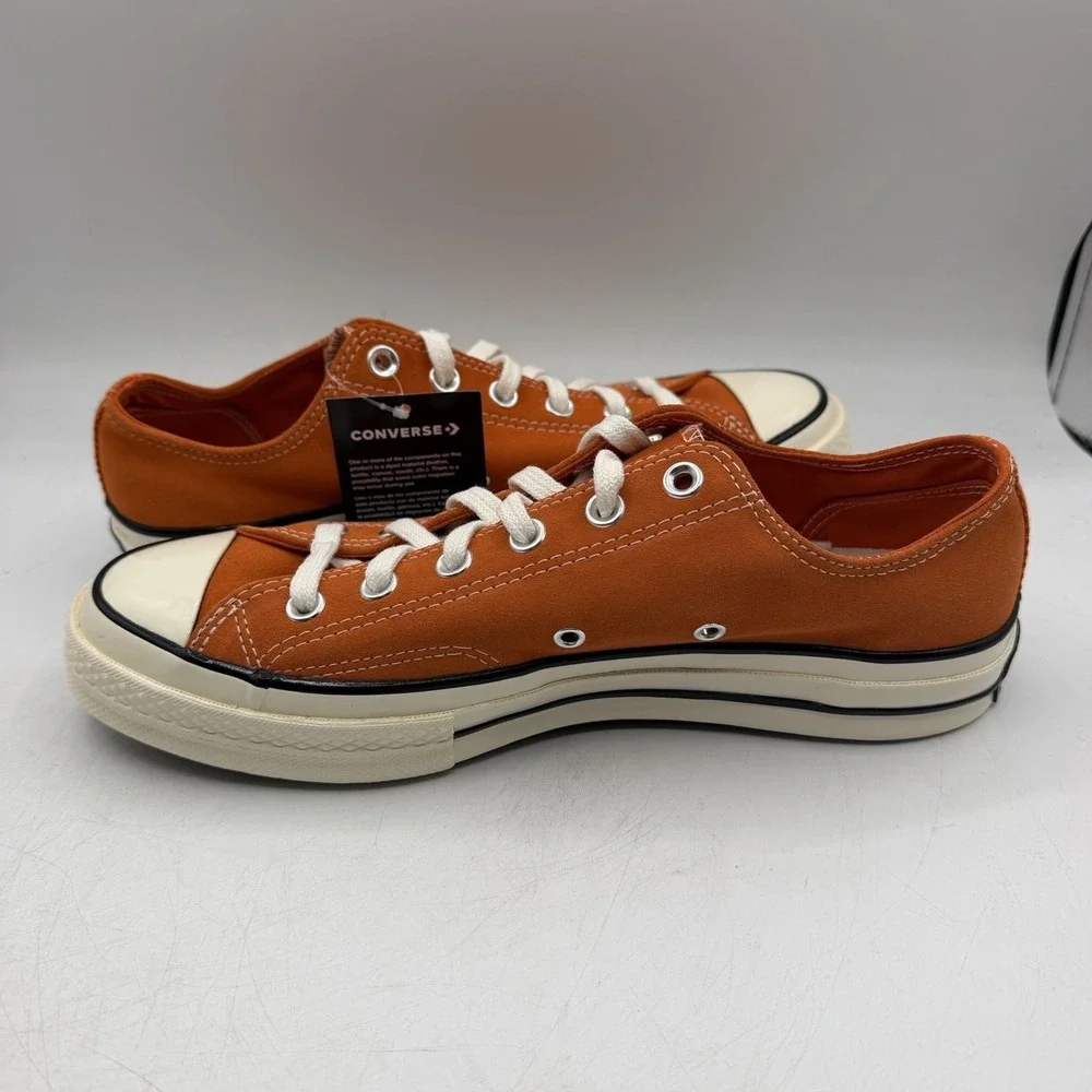 Converse Chuck 70 Ox Suede Shoes Mens 9 Womens 11 Campfire Orange CTAS 166217C
